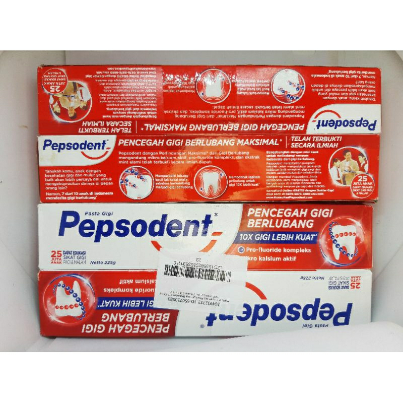 PEPSODENT 225gr KEMASAN BANDED ISI 2 PCS