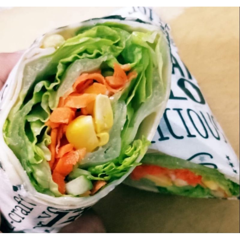 

Vegie Salad Wrap