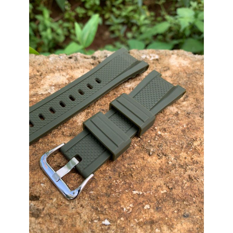 Strap Tali jam tangan Karet G shock hijau Seri GST