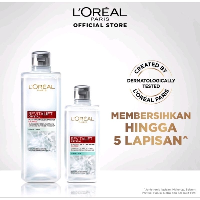 Loreal Revitalift Crystal Micellar Water