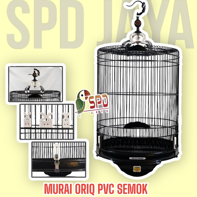 SANGKAR KANDANG MURAI ORIQ JAYA PVC NO 2 DIAMETER 58