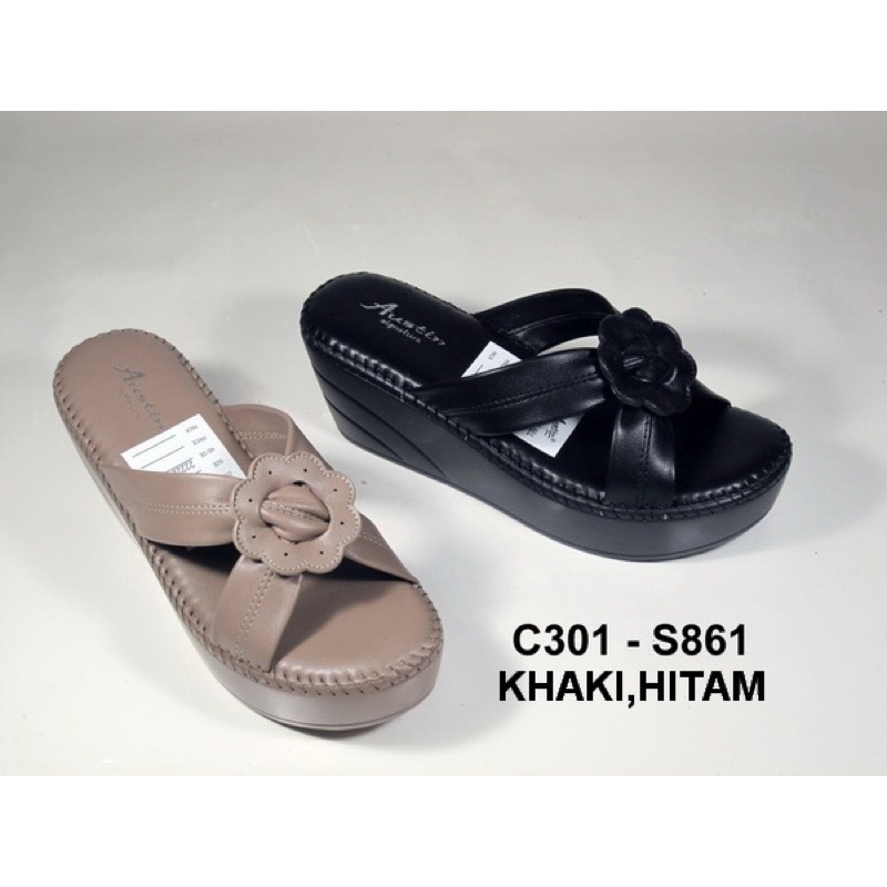 Sandal Wedges wanita Austin - S861
