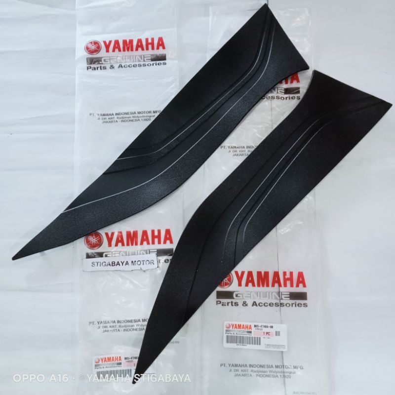 karet pijakan kaki aerox 155 original karpet pijakan kaki old aerox 155 asli kanan kiri