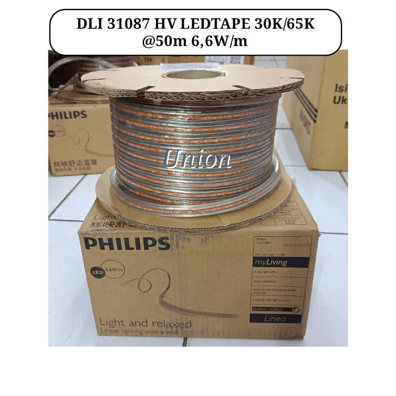 LED Strip/Selang PHILIPS DLI 31087 HV LEDtape 6.6W/M harga per 1 meter