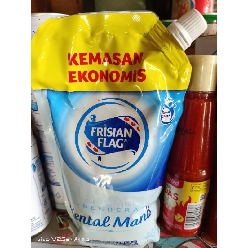 

susu frisian flag kemasan ekonomis 545gram