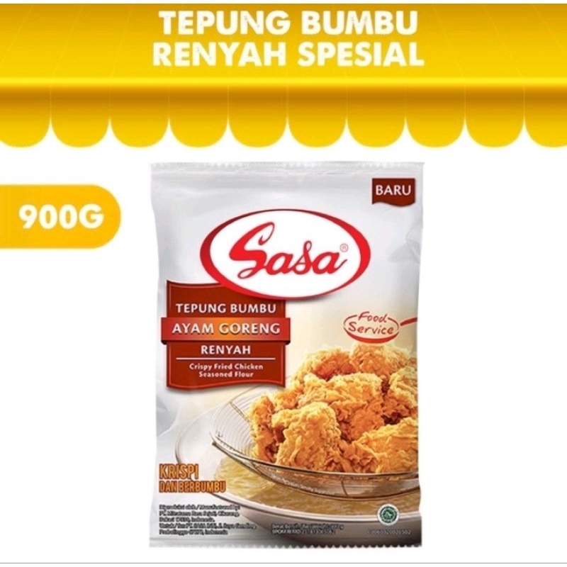 

Tepung Bumbu Ayam Goreng Renyah 900 gram