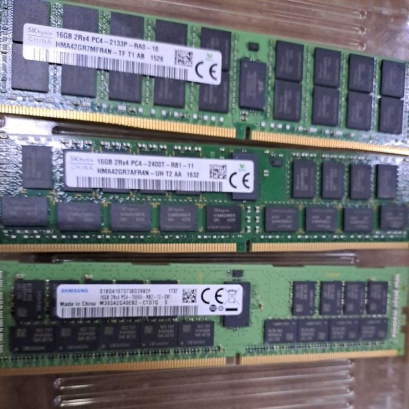 RAM SERVER 16GB DDR4 PC 2666V 2400T 2133P