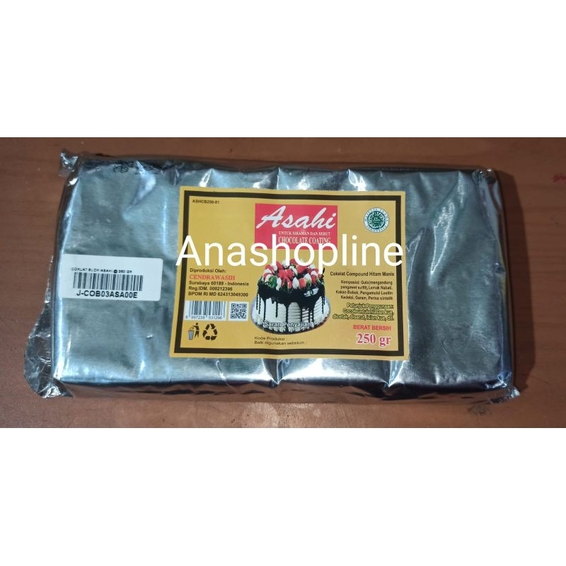 

Coklat balok Asahi 250gr