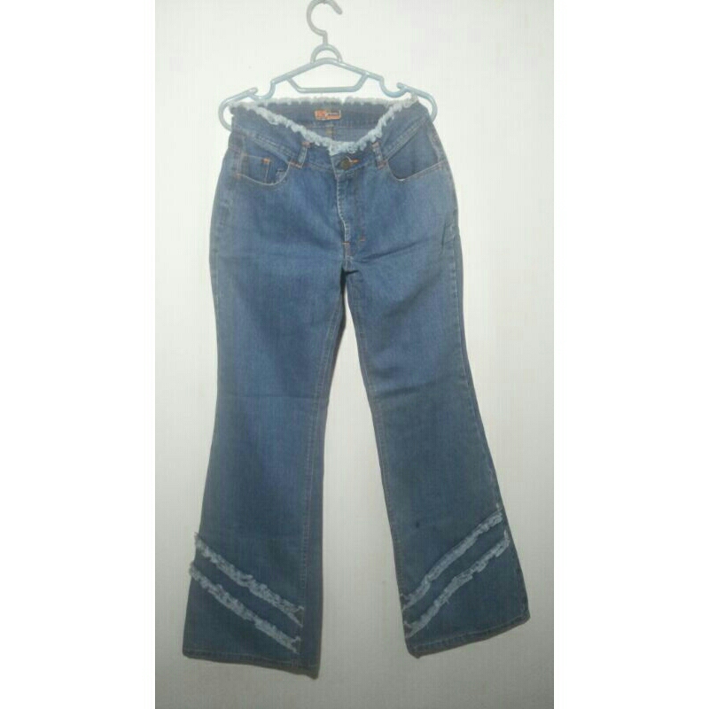 preloved jeans cutbray rawis