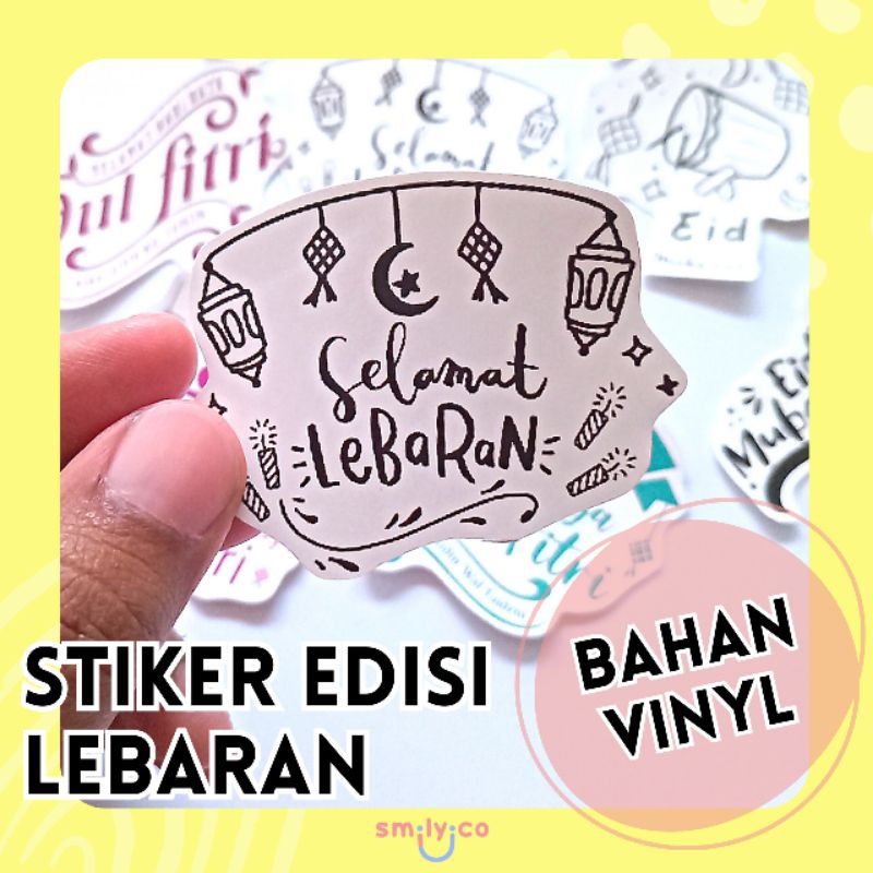 

Stiker Lebaran Besar/Stiker Vinyl Edisi Lebaran Idul Fitri/Stiker Vinyl Lebaran Anti Air/Stiker Hampers/Stiker Ucapan Lebaran/Stiker Idul Fitri Vinyl/Stiker Besar Vinyl