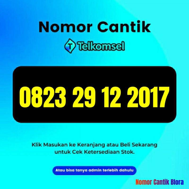 Nomor Cantik Telkomsel As Simpati Loop Tanggal Bulan Tahun Lahir 29 12 2017 2912 2017