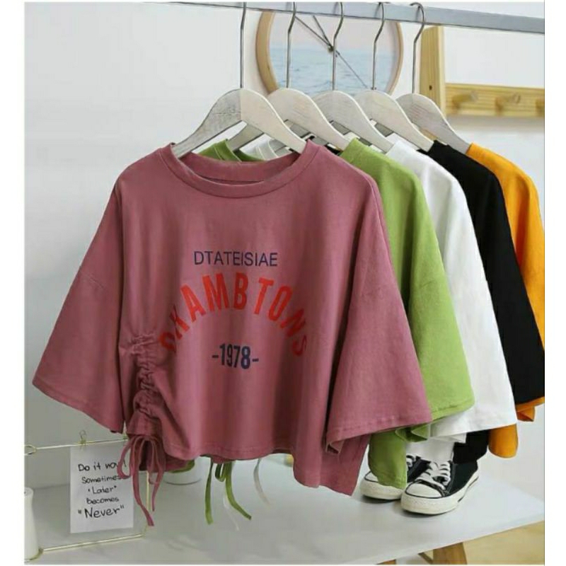 KAOS OVERSIZE CROP SERUT OHAMBTONS ORIGINAL