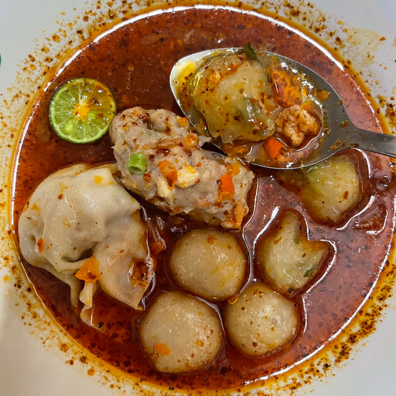 Paket Baso Urat Aci Acid khas Garut