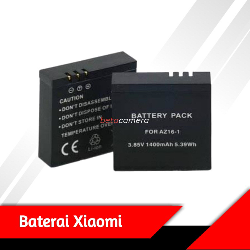 Baterai Xioami Yi 2 4K action camera / batrai action cam