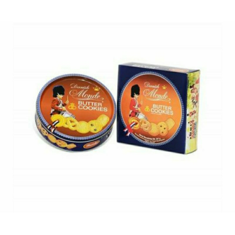 

Monde Blue Shell Butter Cookies 227 Gram