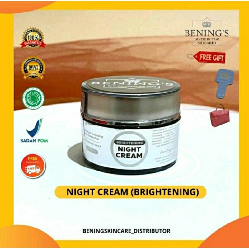 NIGHT CREAM BENINGS SKINCARE ECER