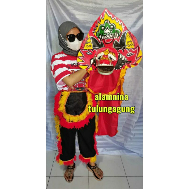 setelan kaos reog ponorogo bujang ganong barongan embong