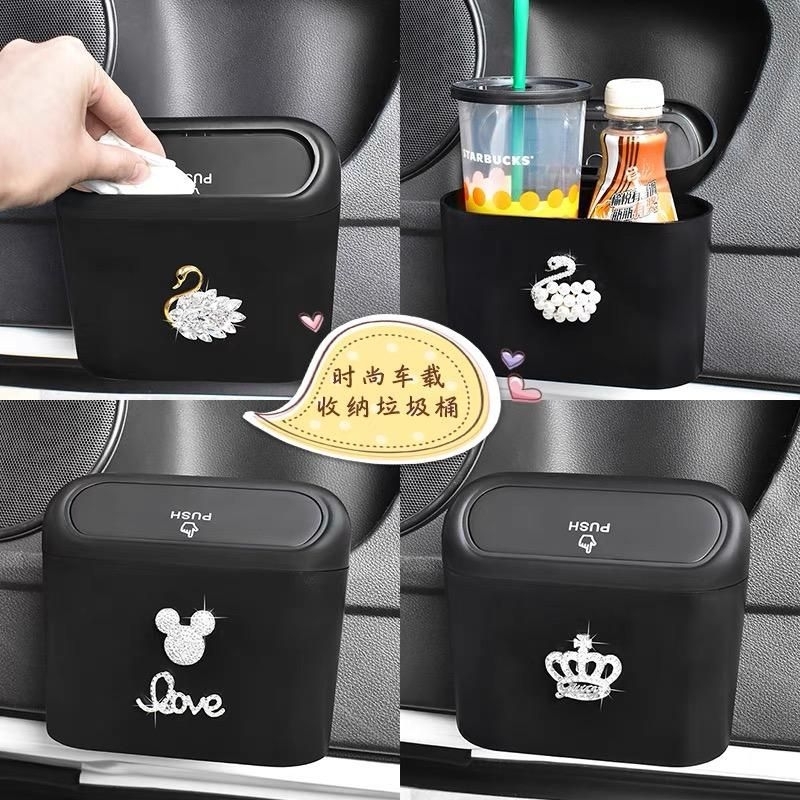 tempat sampah mobil mickey angsa