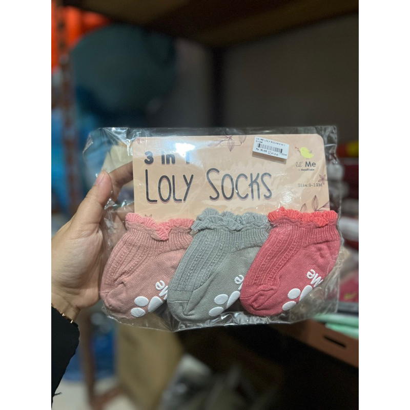 Kaos kaki bayi anti slip isi 3