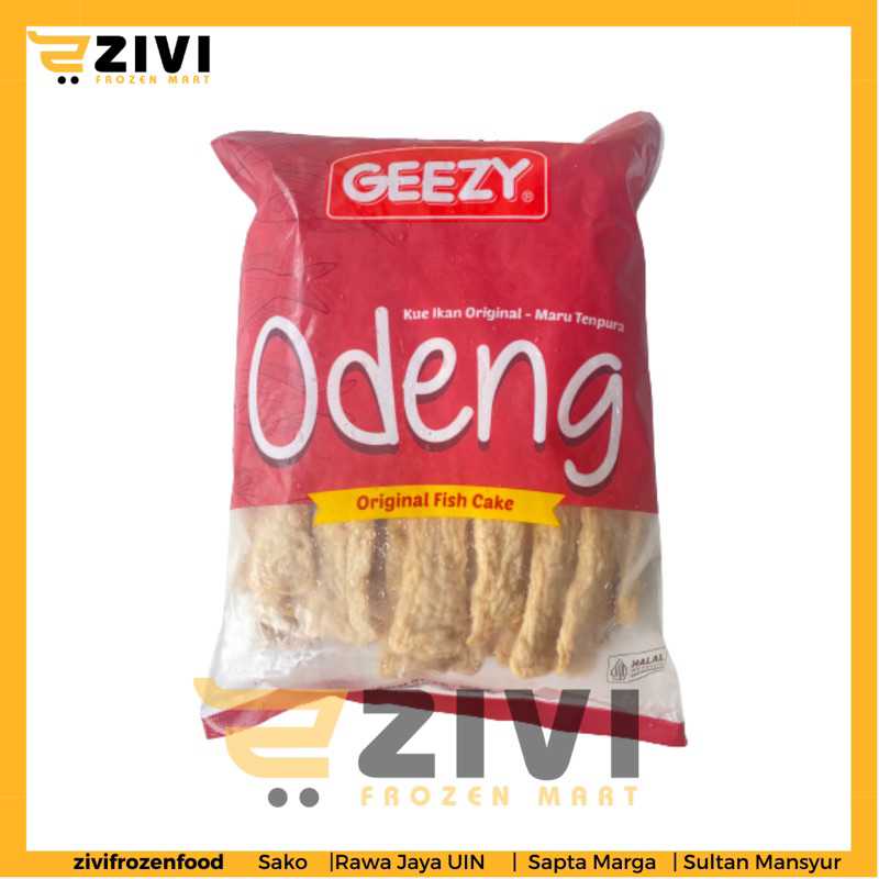 

Odeng Maru Tempura / Odeng / original fish cake 500gram