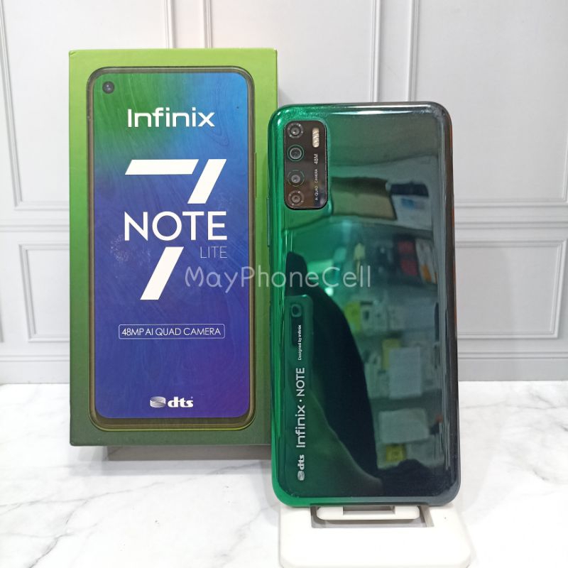 Infinix Note 7 lite Ram 4GB Internal 128GB 4/128 4/64 Handphone Second Bekas Termurah Terlaris Bergaransi