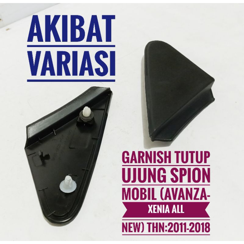 Penutup Ujung Spion Mobil All New Avanza Xenia 2011-2018 Tutup Spion Mobil Avanza-Xenia