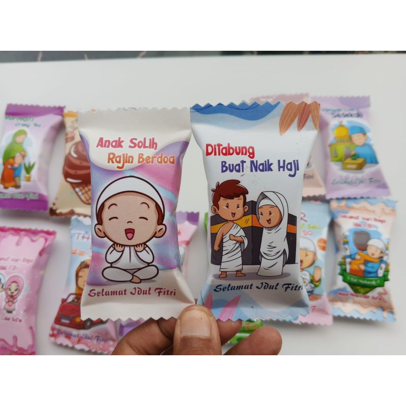 

Amplop permen lebaran gambar kartun lucu