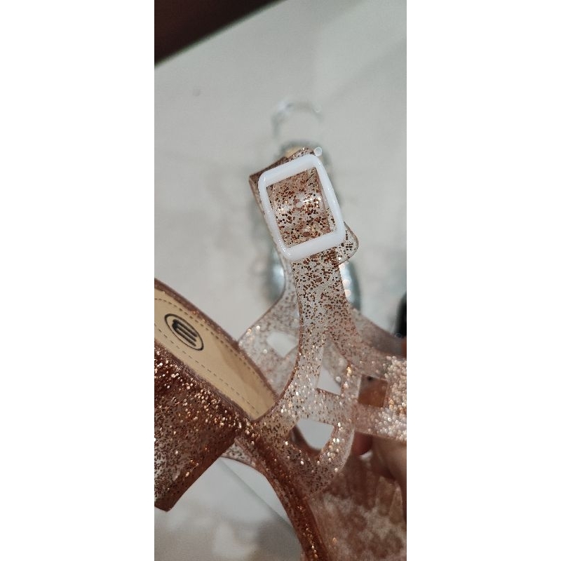 Heels wanita jelly ornament no brand (36-40)