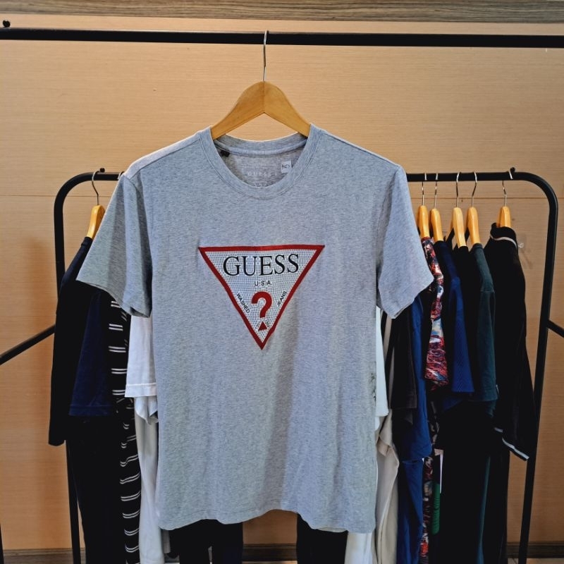 t shirt guess second branded
