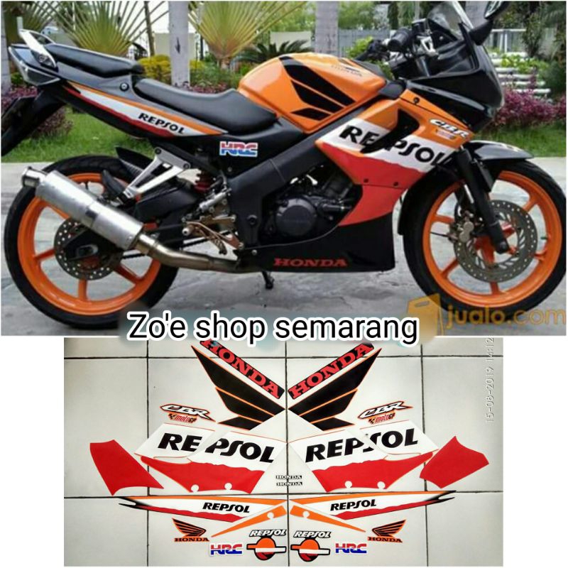 striping CBR old CBU Repsol hitam