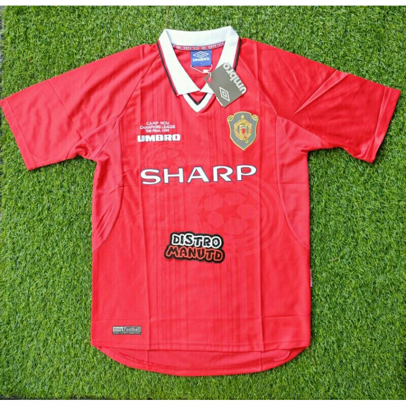 Jersey Retro MU Champions 1999