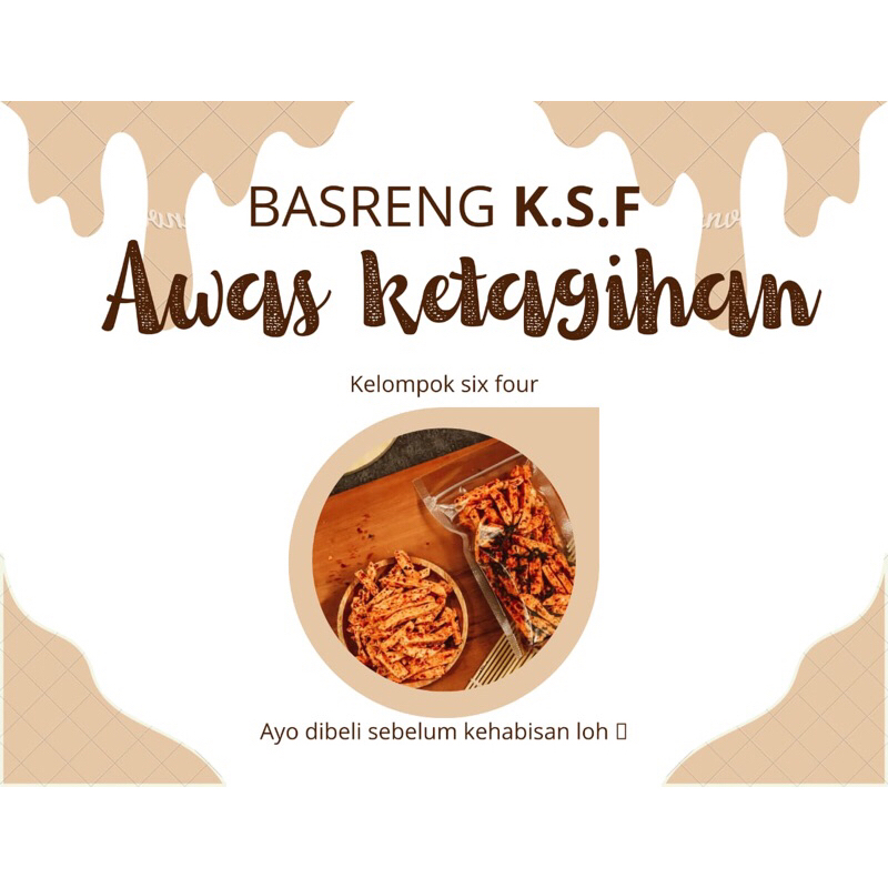 

Basreng krispi favorite remaja