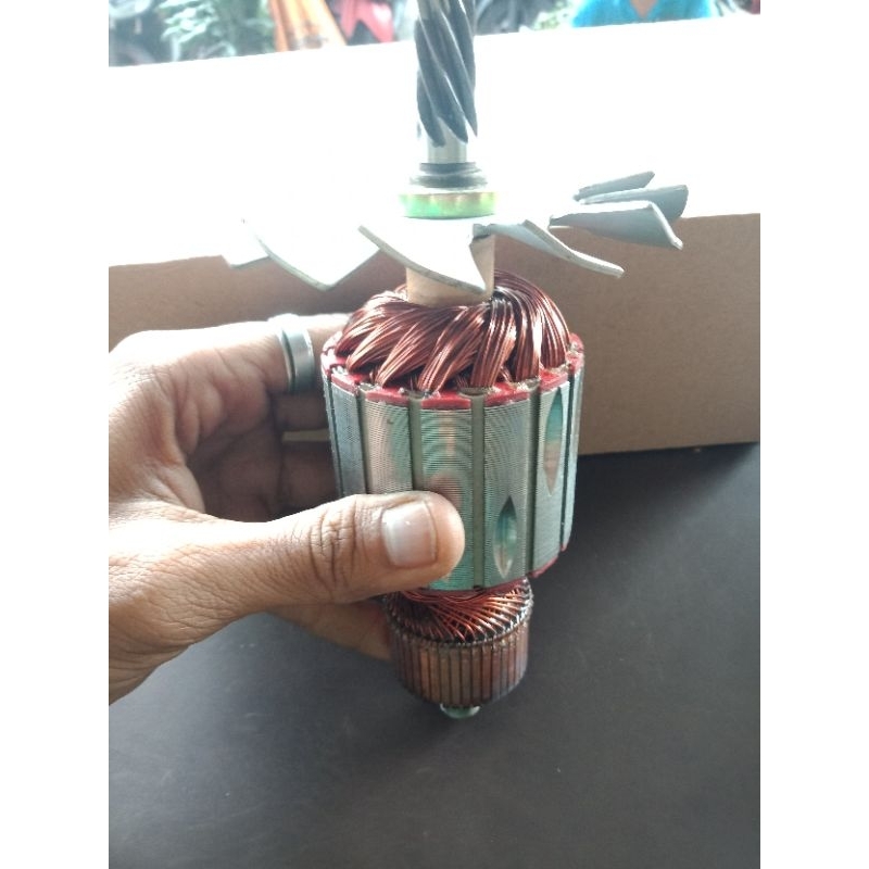 ARMATUR / ANGKER RMD23 RYU UNTUK MESIN BOR MAGNET RYU RMD23 RYU