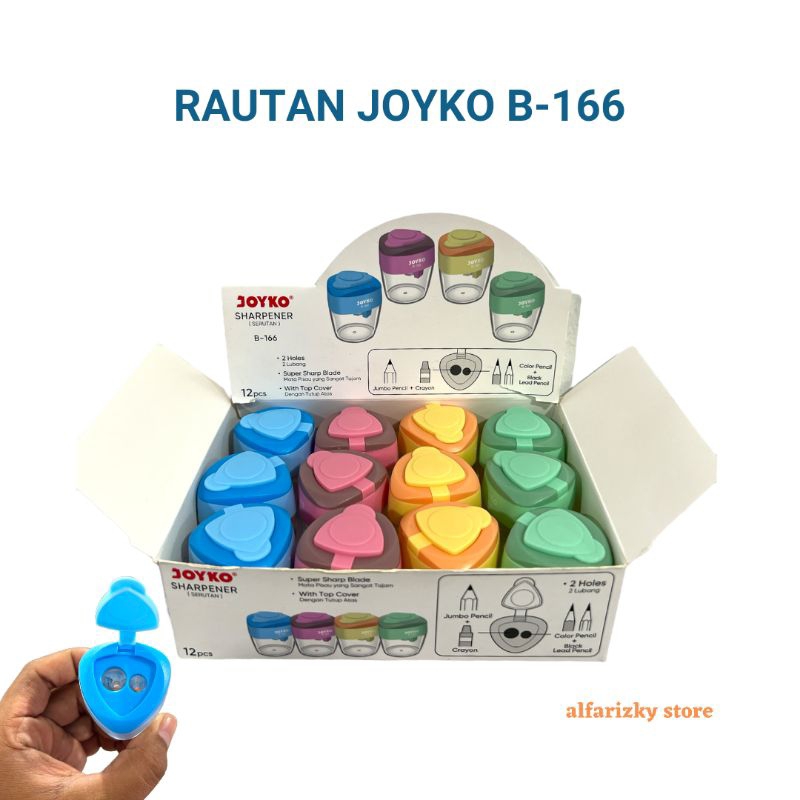 

Rautan / Serutan Pensil JOYKO B-166 - Pencil Sharpener
