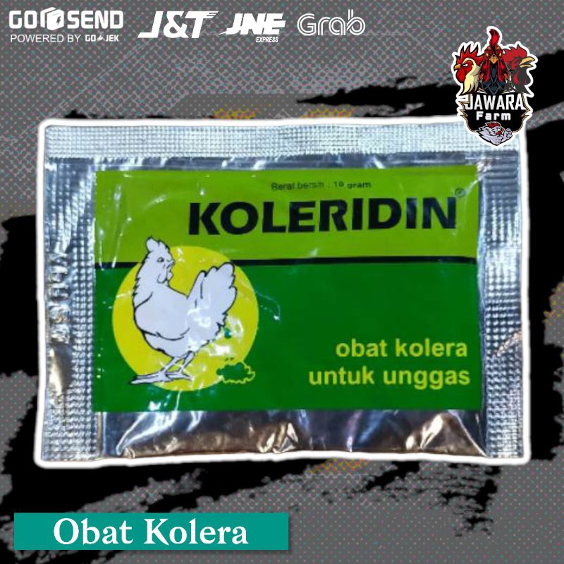 KOLERIDIN 10G - Obat Kolera Berak Hijau Berak Kapur Ayam Bebek Puyuh
