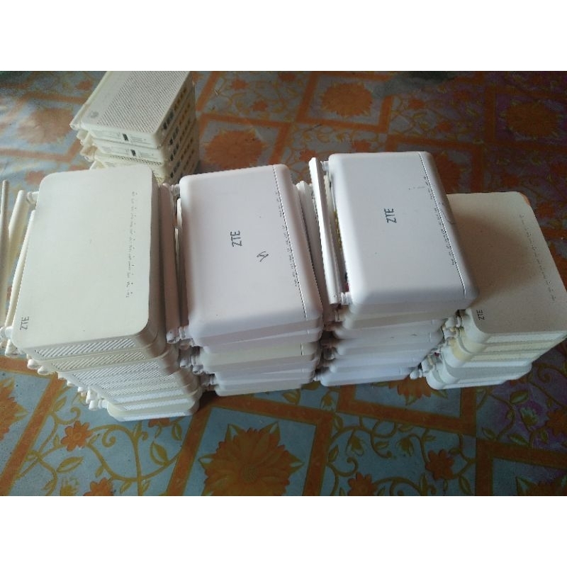 Modem Ont ZTE kondisi rusak