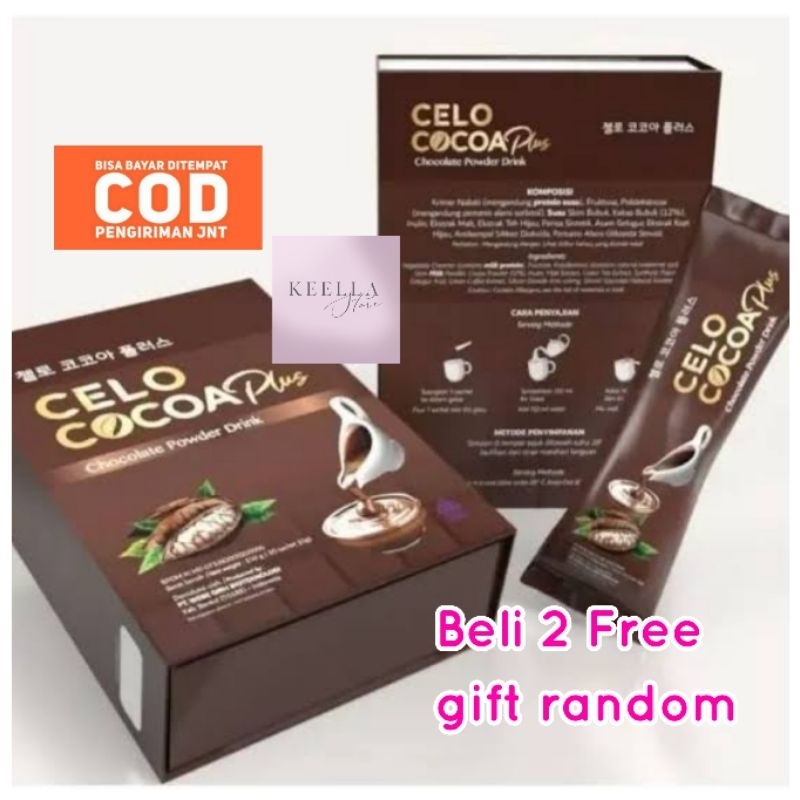 Cocoa plus Celo minuman coklat powder chocolate