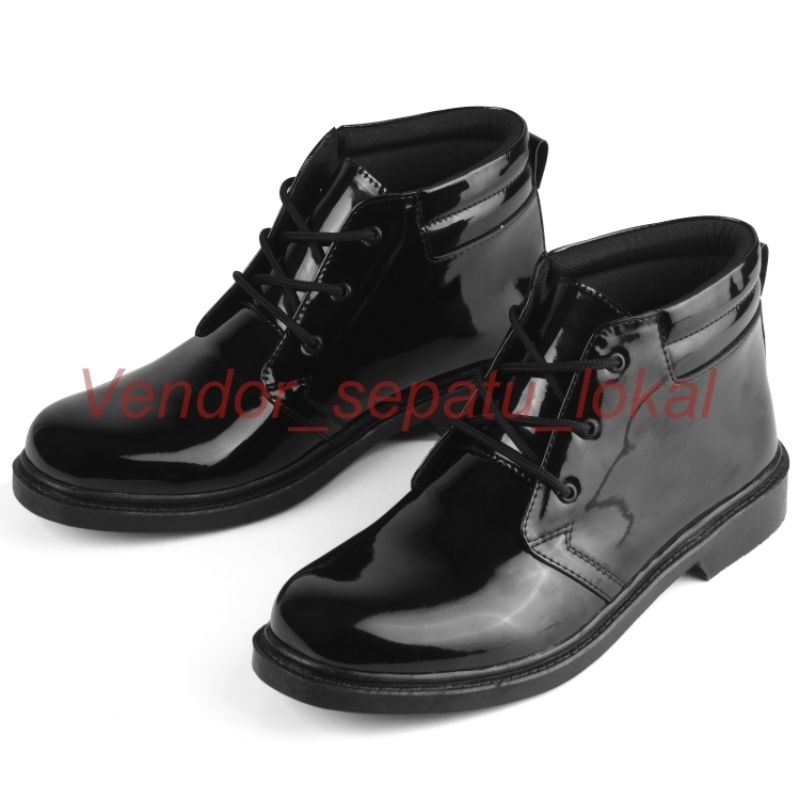 SEPATU PDH T3 PASKIBRA SECURITY DINAS KERJA DOOP&amp;KILAP