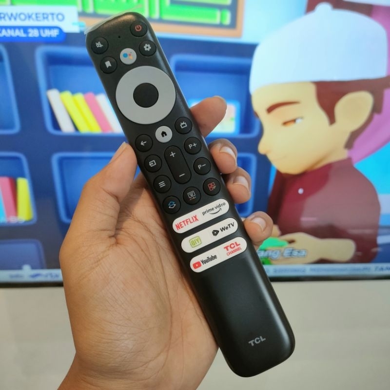 REMOTE REMOT TCL ANDROID SMART TV A30 A20 A8 ORIGINAL