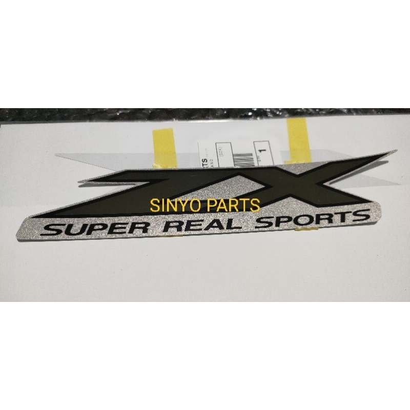 STIKER ZX STIKER BODY BELAKANG NINJA SILVER  ZX 150 SILVER ORIGINAL KAWASAKI