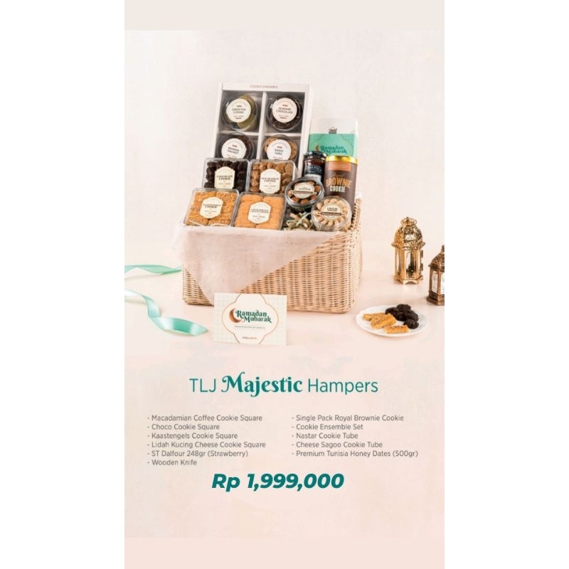 

TLJ - Gift - Majestic Hampers Mewah Eid Mubarak / Lebaran 2023