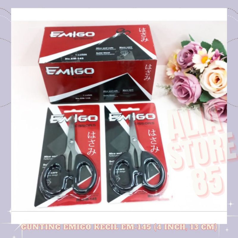 

Gunting Emigo Kecil Em 145 (4 inch, 13 cm)