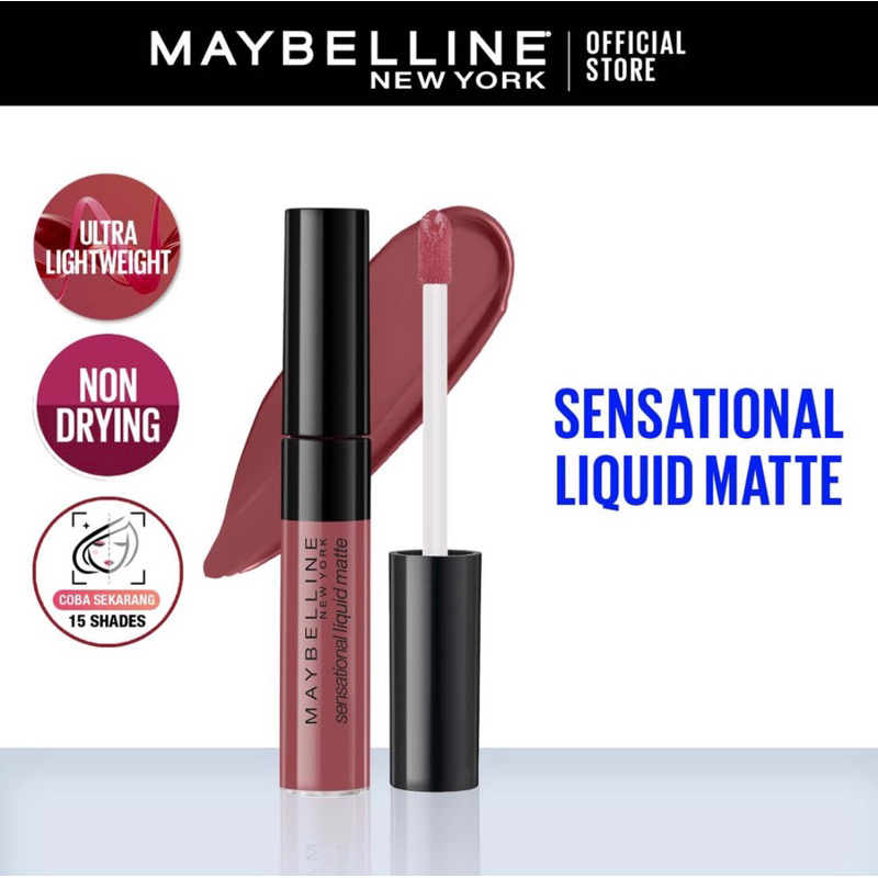 MAYBELLINE  Color Sensational Lip Matte Cream