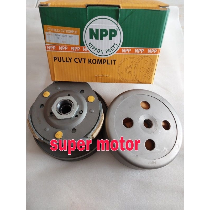 Pully Cvt komplit Spin Skywave Skydrive original NPP