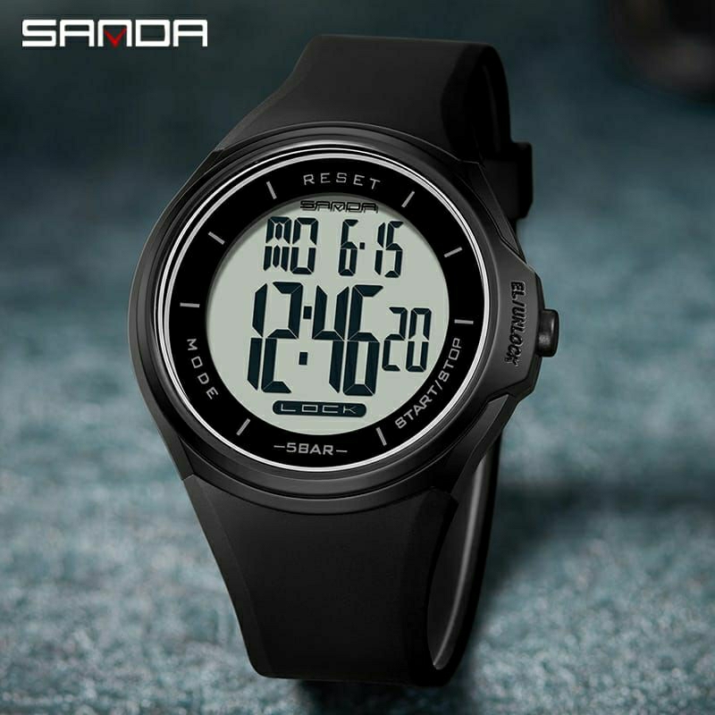 SANDA 2131 ORIGINAL JAM TANGAN PRIA DIGITAL TAHAN AIR TERLARIS