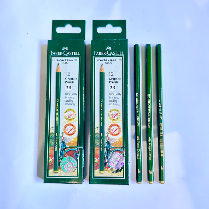 

Pensil 2B Faber Castell isi 12 pcs