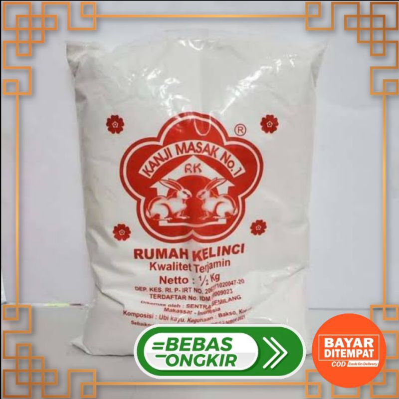 

TEPUNG KANJI CAP KELINCI 500gr