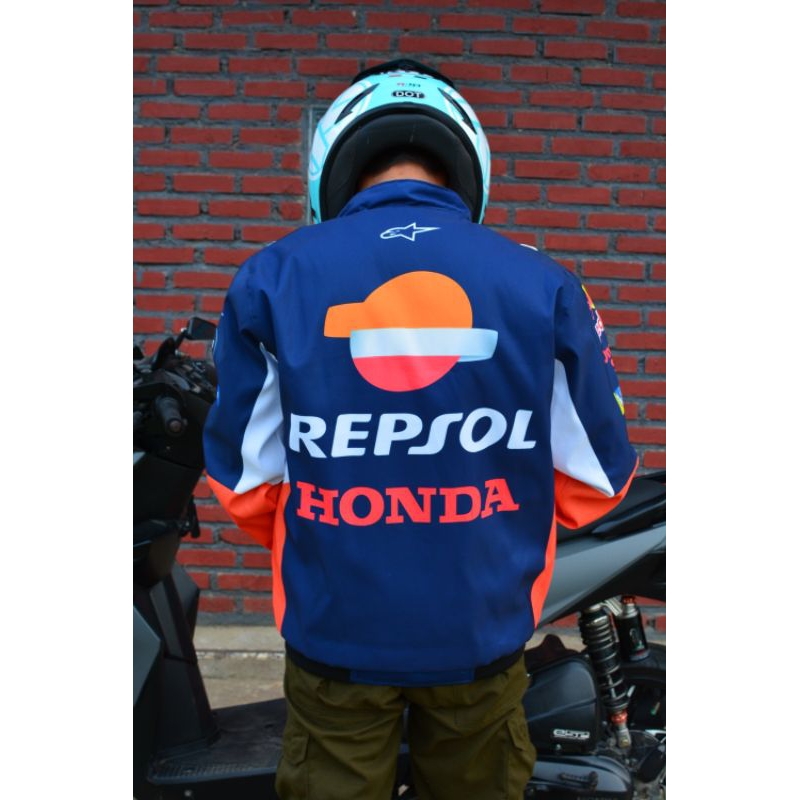 Jaket Bomber Honda Repsol Jaket Honda Repsol