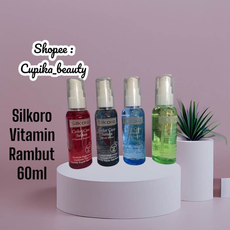 &lt;un.xx&gt; silkoro color care hair serum 80 ml -- serum rambut silkoro 80 ml -- vitamin rambut silkoro 80 ml