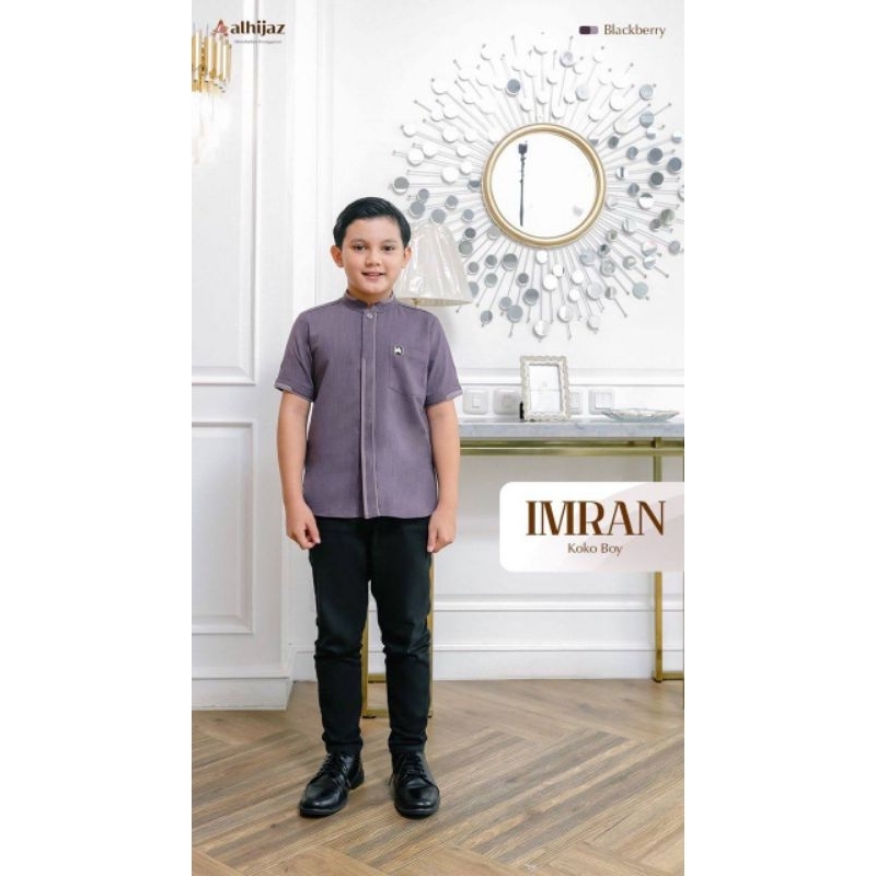READY STOK Koko Anak Trendy Sarimbit Imran-Hannah by Alhijaz